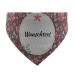 Printplanet - Dog Halen with Name or Text - Narrow for Dogs - Layout Vintage Flower Pattern - Size S Size S Vintage Flower Patterns