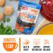 LonoLife Keto Beef Bone Broth Powder - Grass Fed, High in Collagen Protein, Paleo & Keto Friendly, Gluten-Free - 8oz Bulk Container (15 Servings) - Buy Online on SooperMarket.com