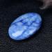 ICE Blue Palm Stone Quartz Natural Gemstone Crystal Decoration Crystal Stone US Stock - Buy Online on SooperMarket.com