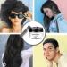 Temporary Hair Color Chalk & Wax for Kids | Fun Birthday & Party Gift | Safe for Girls Ages 4-9 | Cosplay & Holiday Use (Black - Buy Online on SooperMarket.com