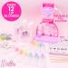 Barbie Sweet Shop Lip Gloss Making Kit - 12 Craft Accessories & Keychains for Kids 6+ Perfect Gift for 6-Year-Old Girls - Buy Online on SooperMarket.com