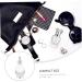 PLAFOPE 1pc Perfume Bottle Scented Cosmetic Sprayer Bottle Refillable Liquid Bottle Empty Perfume Container Mini Spray Bottle Humidifier Empty Glass Composite Material Perfume Rack Travel 9X4X4CM Silver - Buy Online on SooperMarket.com
