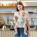 FUNUPUP 4-in-1 Baby Carrier | Portable Newborn to Toddler Sling Carrier | Breathable Mesh | Up to 35lbs | Blue - Buy Online on SooperMarket.com