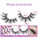 Shop Geeneiya Manga Lashes - Natural Look 3D Spiky Thick False Eyelashes for Anime Cosplay & Korean Makeup | International Shipping - Buy Online on SooperMarket.com