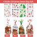 Christmas Cellophane Bags Christmas Candy Bags with Twist Ties Xmas Party Gift Bags Christmas Candy Cookie Bags Goodies Treat Bags for Christmas Party Supply Party Favor 50pcs - Buy Online on SooperMarket.com