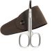 Marqus - nail scissors from Solingen with rounded blade including the case for exact cutting nails suitable as a baby nail scissors or children nail scissors - rounded