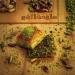 Gulluoglu Premium Dry Baklava with Pistachio - Traditional Turkish Delight 500g (1.1lb) - Buy Online on SooperMarket.com