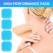 Elthmpr 30 EMS Gel Pads - Hydrogel Muscle Stimulator Replacement for Abdominal Trainer | Perfect for Muscle Training & Fitness - Buy Online on SooperMarket.com