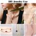 70ft Stainless Steel Jewelry Making Chains Kit - 7 Colors, 2mm Metal Chains with Jump Rings and Lobster Clasps for DIY Necklace, Bracelet, Anklet - Buy Online on SooperMarket.com