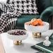 Kitchen Countertop Fruit Rack Fruit Basket White Ceramic Plate Fruit Bowl with Stand Fruit Basket Decorative Fruit Plate Can Hold Cheese Candies Snacks Fruit Trays for Party (Color : OneColor Siz 8inch Onecolor - Buy Online on SooperMarket.com