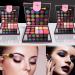 Beauty Book All in One Makeup Kit - 32 Colors Palette, Lip Gloss, Blush, Powder, Concealer, Mirror & Brush - Professional Makeup Set Gift for Women, Girls, Beginners, and Teens (Pink) - Buy Online on SooperMarket.com