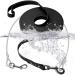 Waterproof Leash for Dogs with Chew Proof Tie-Out Leashes Waterproof Training Leash for Dogs (Black 10m) 10m Black