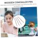Mikinona 4pcs Concealer Pen Up Makeup Concealer Make up Concealer for Face Concealer Sticks Wooden 1 g (Pack of 1) Ivory - Buy Online on SooperMarket.com
