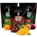 Fruity yerba mate set | Yerba mate with fruits | Verde Mate Green Mango & Maracuya Passionate Fruits Frutos Tropicales | 3x500g