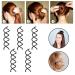 25 PCs Hair Styling Accessories Kit - Braided Clips & Foam Pads for DIY Hairstyles | Hair Tool Set for Girls - Buy Online on SooperMarket.com