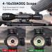 MidTen 4-16x50 Tactical Rifle Scope with Dual Illuminated Optics, Rangefinder, Reflex Sight, Holographic Reticle, and Laser Sight - Buy Online on SooperMarket.com