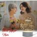 Personalized Juratar Mother's Day Gift | LED Night Lamp for Mom by Daughter & Son | Unique Birthday Gift Idea for Mama (Heart) - Buy Online on SooperMarket.com