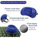 Gold Armour Inflatable Camping Pillow Backpacking Pillow Lightweight Travel Air Pillow Ultralight Ergonomic Pillow Portable for Airplanes with Neck & Lumbar Support (Blue) Blue 1 - Buy Online on SooperMarket.com