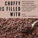 Choffy Brewed Cacao Coffee Alternative - 10 Oz Ecuador French Roast Flavor | Caffeine-Free Ground Drinking for Coffee & Dark Chocolate Lovers | Healthy Rich Chocolate Drink for Mood & Energy Boost - Buy Online on SooperMarket.com