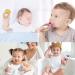 Elephant Baby Teething Toy - Natural Wooden Ring, Food-Grade Silicone, 12+ Months - Buy Online on SooperMarket.com