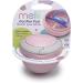 Melii Grey & Pink Pacifier Pod with Carabiner Clip - Pacifier Storage Container - Buy Online on SooperMarket.com