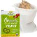 Active Dried Yeast and Linen Bread Bag Bundle Containing Organic Bioreal 5x9g Active Dried Yeast and A Bo Weevil 30 x 40cm Organic Linen Bread Bag - Buy Online on SooperMarket.com