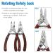 FERYES Professional Wooden Handle Toenail Clipper - Sharp Wide Jaw for Ingrown Thick Nails - Buy Online on SooperMarket.com
