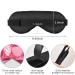 Haskirky Light Blocking Eye Mask | Breathable & Adjustable for Men and Women | Perfect for Travel, Yoga, and Deep Sleep | Pink Strawberry - Buy Online on SooperMarket.com