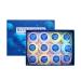 vreplrse 12pieces Vegan Bath Set Refreshing Aromatherapy Experience Bath Bombss for Women Gifts Bath Bombss Making Kit Blue