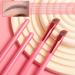 2 PCS Multi Function Eyebrow Brush Set - Professional Square Angled Brush for 4D Hair Stroke - Magic Hairline Eye Brow Brushes for Women and Girls - Buy Online on SooperMarket.com