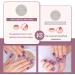 16 PCs Purple Gel Nail Polish Stickers - Full Wrap Nail Strips for Women & Girls | Cured Gel Nail Decoration (BSG-0329 Starry Sky) - Buy Online on SooperMarket.com