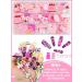EBANKU 100 Pcs Pink Resin Flatback Decorations - 36 Styles Mixed Kawaii Slime Charms for DIY Crafts & Jewelry Making - Buy Online on SooperMarket.com