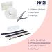 ND24 NAILDESIGN Premium Gelnail Starter Set - Complete LED Gel Kit for Beginners | Includes Adhesive French Gel Sealing Gel & Nude Gels - Made in Germany - Buy Online on SooperMarket.com