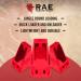 RAEIND Universal Speedloader for 9mm Double Stack Handguns - Red - Buy Online on SooperMarket.com