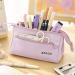 ANGOOBABY Large Capacity Pencil Case Durable Pen Pouch Portable Pencil Bag with Handle for School Teen Girl Boy Men Women Adults purple - Buy Online on SooperMarket.com