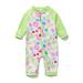 BONVERANO Baby Girls Swimsuit Toddler Bathing Suit Full-Length Zipper One Piece Swimwear with UPF 50+ Sun Protection Fruit 9-12 Months