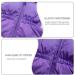 Kids Winter Puffer Jacket & Snow Bib Pants Set | 2-Piece Snowsuit for 3-4 Years | Hooded Down Coat & Snow Pants Outfit | Purple - Buy Online on SooperMarket.com