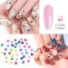 15 Mixed Color Jelly Round 3mm Rhinestones with Storage Box - ZYNERY Flatback Rhinestones - Buy Online on SooperMarket.com