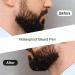 Dye Beard Pen 2 in 1 Filler Pencil for Men Barber Styling & Mustache Combs Waterproof and Sweatproof Facial Filler Cover Hair Patch Natural Looking (Dark Brown) - Buy Online on SooperMarket.com