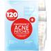 Acne Patches (120 Pack), Hydrocolloid Acne Patch with Tea Tree Oil - Pimple Patches for Face - Zit Patch and Pimple Stickers - Hydrocolloid Acne Dots for Healing Acne with Zit Patches - Acne Treatment