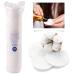 SRV HUB 120 Round Round cotton pads make-up remover pads cosmetic cotton pads double-sided disposable pads soft for adults and children skin care (120 pieces)