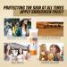 Face Sunscreen Sun Cream Spf 60 - Anti Aging Tinted Sunscreen for Face High Protection Against UVA & UVB Spf Face Moisturiser - Powerful Full Body Sun Protection Lightweight Gel Sunscreen For Face - Buy Online on SooperMarket.com