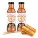 Chung's Natural Sweet and Sour Sauce for Egg Rolls & Asian Appetizers | Low Sodium - Low Fat - Gluten-Free | Dipping & Marinade Sauce | Made in the USA, 12 FL. Oz (Pack of 2)