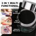 120g Clear Acrylic Nail Powder - Professional Polymer for 3D French Nail Extensions | Durable Beauty Gifts (Black) - International Shipping Available - Buy Online on SooperMarket.com