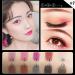 10 Colors Glitter Eyeshadow Pallet Shimmer Colorful Eyeshadow Palette Makeup Diamond Bright Makeup Shimmery Highly Pigmented Waterproof Long-lasting Sweatproof Practice Make Up - Buy Online on SooperMarket.com