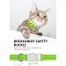Buy Luminous Yellow Airtag Cat Neck Band | Reflective Kitten Collar with Bell | Light Tracker for Young Cats - Buy Online on SooperMarket.com