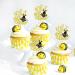 Cyodoos 24Pcs Bee Cupcake Toppers What Will It Bee Cake Decorations for Bee Theme Baby Shower Kids Boys Girls Birthday Party Decoration Supplies Bee5 - Buy Online on SooperMarket.com
