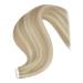Youngsee Real Hair Extensions Tape - 50cm Ash Blond & Blond Invisible Tape Extensions - Remy Tape In Hair - 20pcs #18/613 & #18P613 - International Shipping - Buy Online on SooperMarket.com