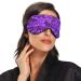 Haskirky Light Blocking Eye Mask for Adults - Adjustable & Comfortable for Travel, Yoga, Meditation - Spring Lilac Purple - Buy Online on SooperMarket.com