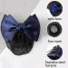 2 Pieces Hair Bowknot Bun Covers | Elastic Mesh Hair Caps for Nurses & Flight Attendants - Shop Internationally! - Buy Online on SooperMarket.com